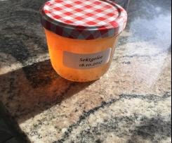 Sektgelee mit Vanille