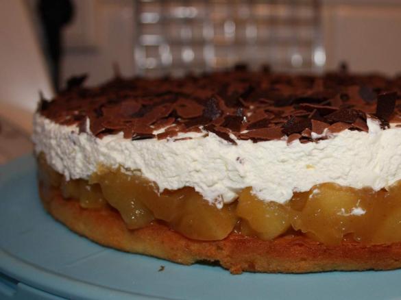 Zauberhafte Apfeltorte