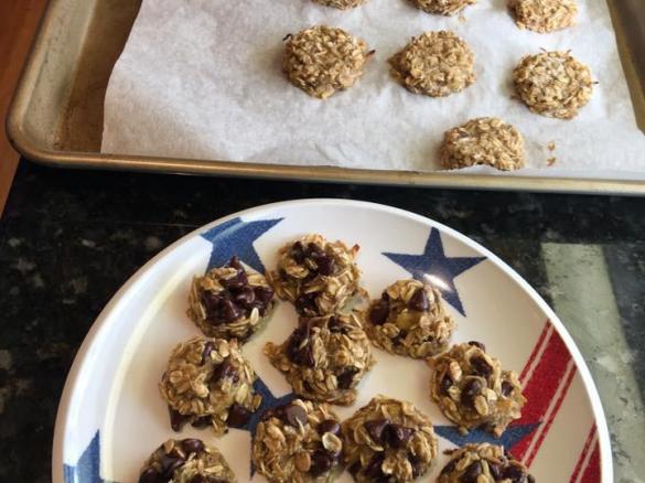 Bananen Haferflocken Keks