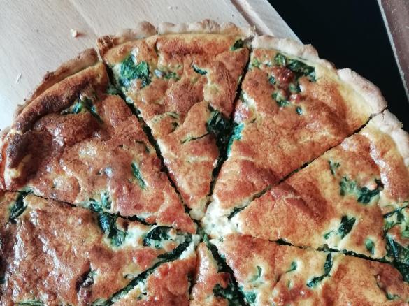 Spinat Quiche
