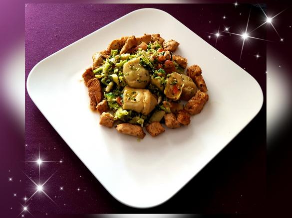 Andrea's Variante vom Brokkolisalat