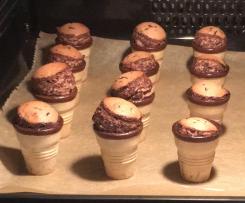 Kinderkuchen: Vanille-Dinkel-Muffin im Eierlikörbecher