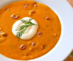 Kürbissuppe mal anders "Ho(t)kkaido Süppchen"