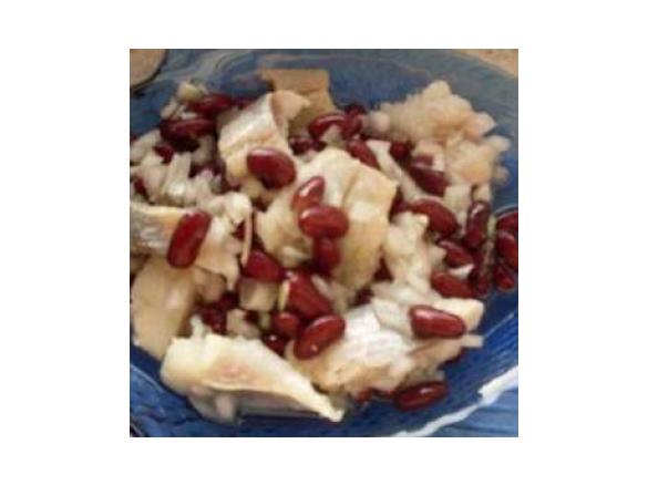 Variation von Heringsalat