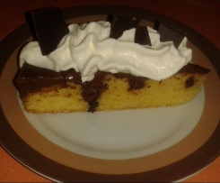 Stricknadelkuchen mit Schokoguss