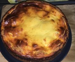 Birnen-Nusskuchen mit Quarkguss