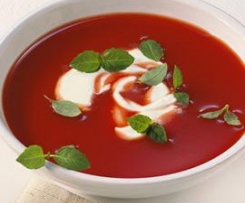 Tomatencremesuppe bei Rene´ ..