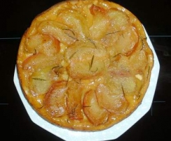 Apfel-Rosmarin Tarte Tatin
