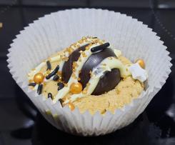 Lebkuchenmuffin mit Lindorkugel