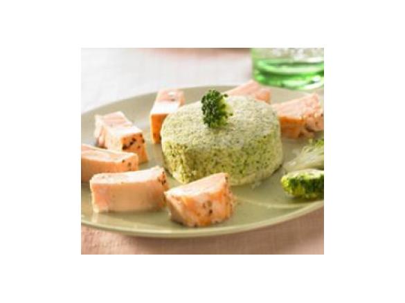 Brokkoli-Soufflé / Broccoli puddings (Timbales de bróculos)