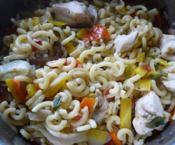 Nudeln mit Asia-Gemüse