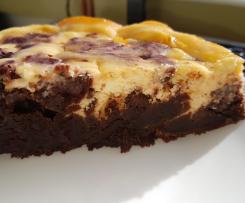 Rote Bete Kuchen mit Topping