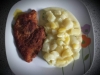 Hähnchenschnitzel mit Kohlrabi- Blumenkohl -Kartoffel Rahmgemüse