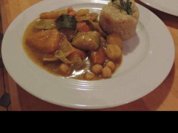 Kichererbsen-Gemüse-Curry