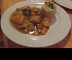 Kichererbsen-Gemüse-Curry