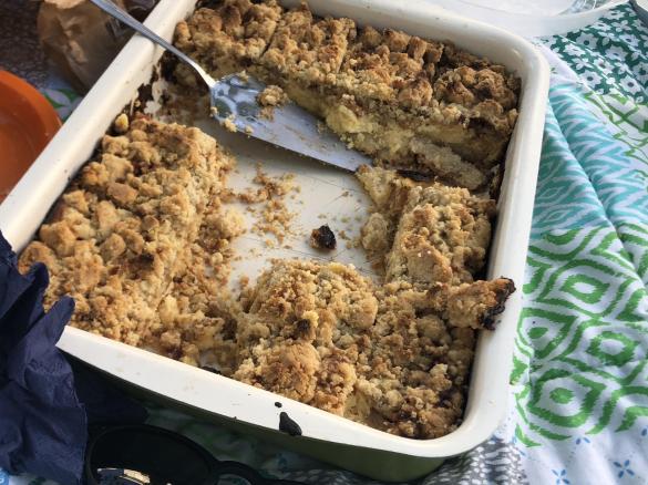 Apple Cheesecake Bars Apfel-Streusel-Käsekuchen