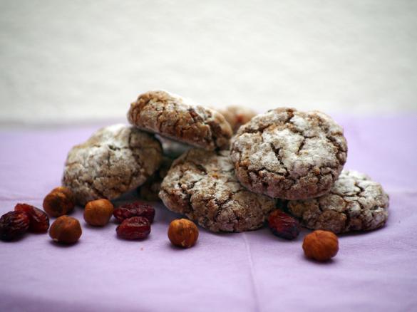 Brownie-Taler im Feenstaub (auch glutenfrei möglich)