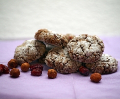 Brownie-Taler im Feenstaub (auch glutenfrei möglich)