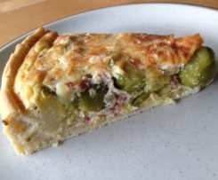 Rosenkohl-Hefe-Kuchen (Das Backbuch rosa)