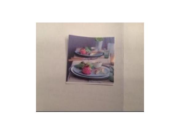 Rote-Bete-Mousse mit Wintersalat u. Forelle