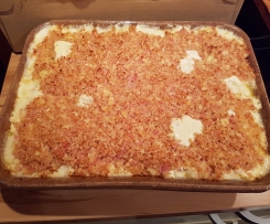 Rahmkartoffeln mit Schinkenkruste