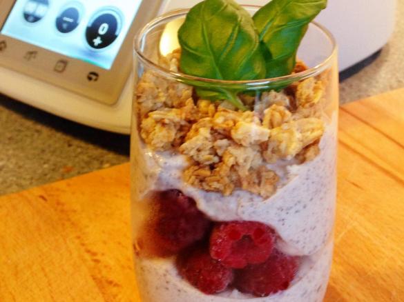 Schokoladen-Mandel-Quark