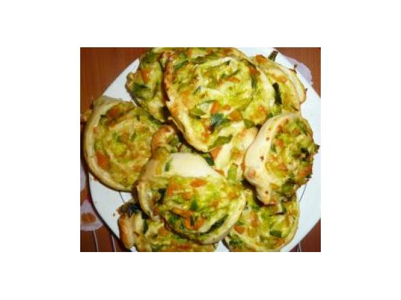 Lauch-Kürbis-Schnecken    Rezept des Tages 31.10.13