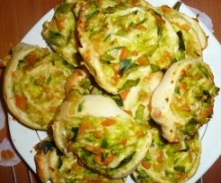 Lauch-Kürbis-Schnecken    Rezept des Tages 31.10.13