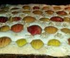 Apfel-Nusskuchen vom Blech