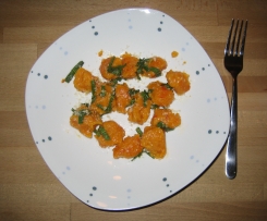 Kürbisgnocchi in Salbeibutter