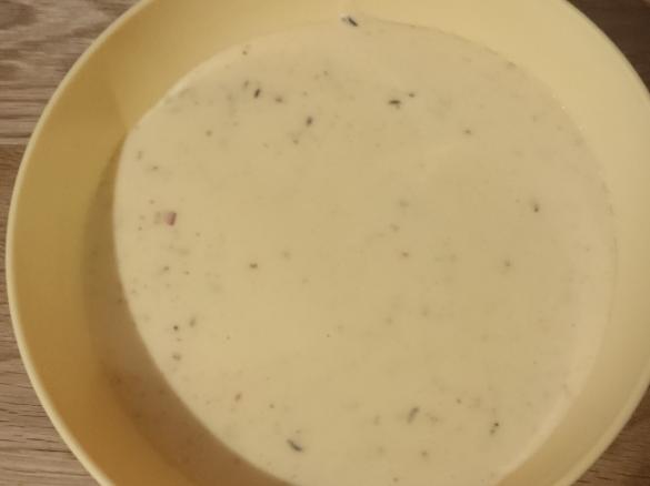 Kochkäse mit Paprika - Salami