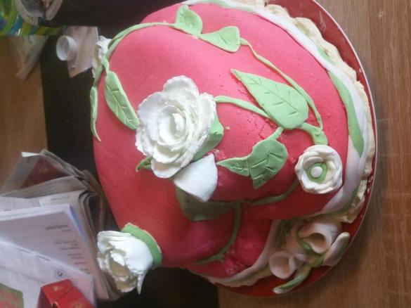 Angie's fondant torte 