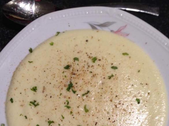 Blumenkohlcrèmesuppe
