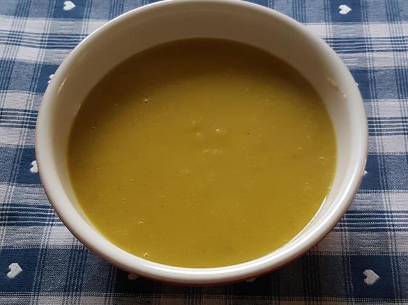 Kartoffel-Topinambur-Curry-Creme-Suppe