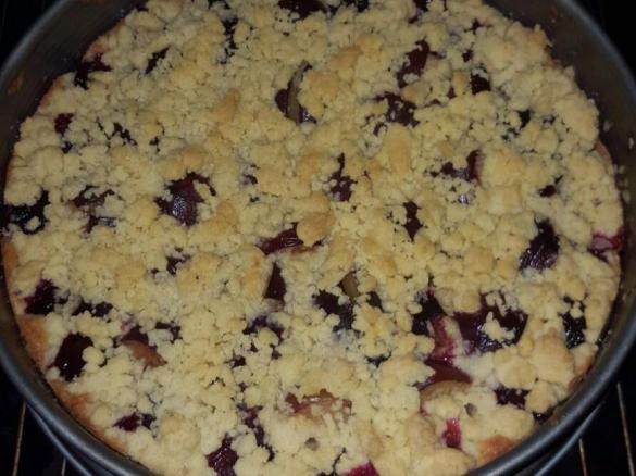 Zwetschgenkuchen mit Streuseln 