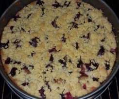Zwetschgenkuchen mit Streuseln 