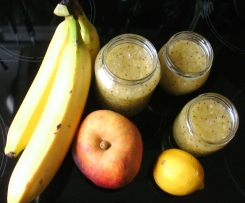 Kiwi-Apfel-Banane-Vanille-Konfilade