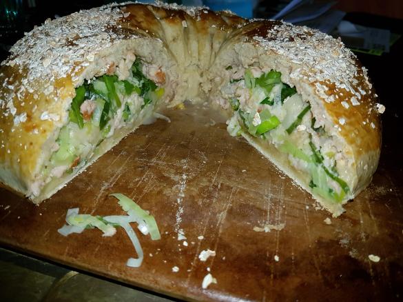 Porree-Käse-Kranz mit Kasseler (Thermomix 7/2017)