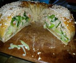 Porree-Käse-Kranz mit Kasseler (Thermomix 7/2017)