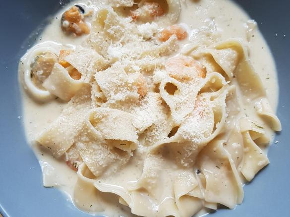 Meeresfrüchte Sauce super lecker