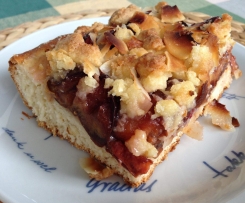 Zwetschgendatschi mit Kokosstreuseln