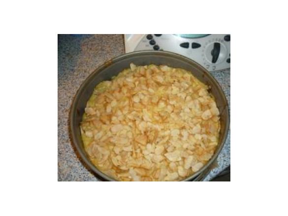 Kandierter Apfelkuchen