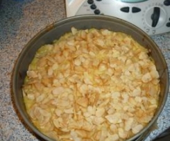 Kandierter Apfelkuchen