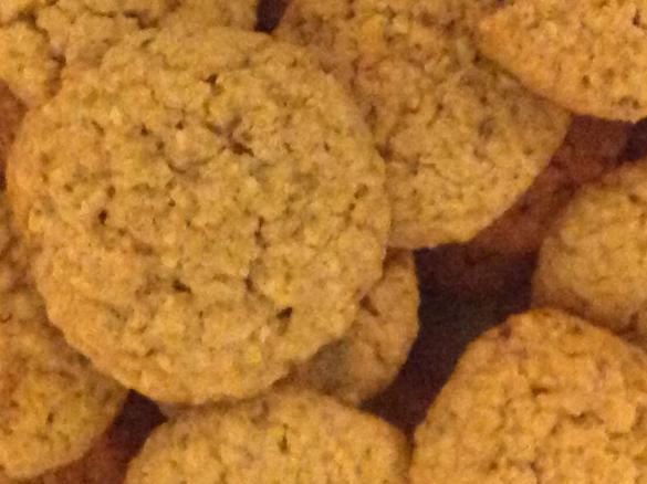  Haferflockenkekse mit Honig und Zimt 