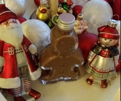 Lebkuchen-Likör mit Sahne