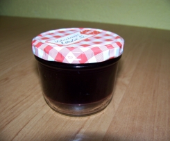 Traubengelee mit Rotwein