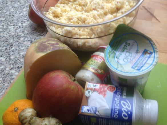 Steckrüben-Topinambur-Rohkostsalat