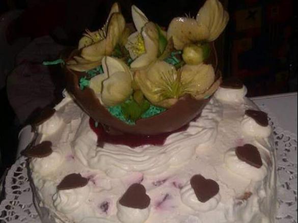 Sommertraum Himbeer- Mascarpone Wickeltorte 