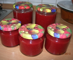 Erdbeer-Rhabarber-Marmelade