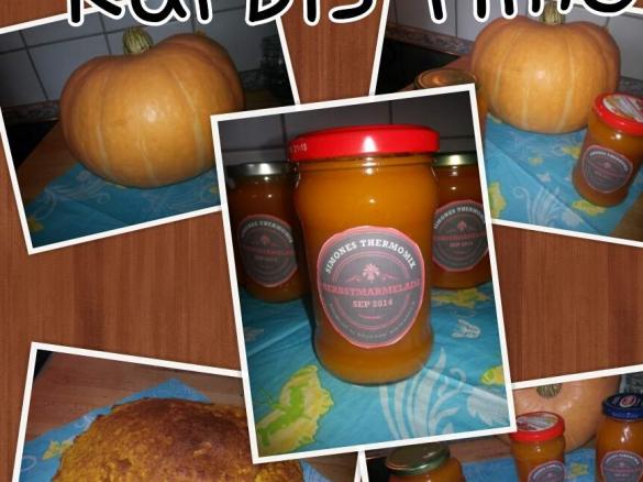 Variation von Herbstmarmelade Kürbis und Co 